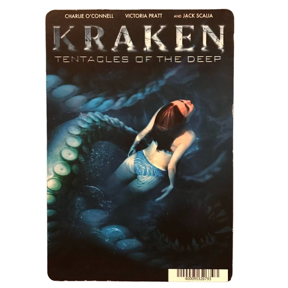 Mini Movie Poster - Kraken - Art Home Office Decor Journal Cover Fits A5 Frame